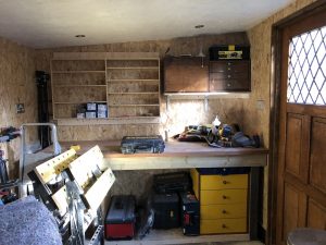 Custom built work shop in Lewes by Apple Tree Cabins
