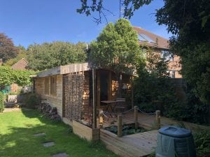 Cosy wood cabin to rent in Lewes East Sussex, near Brighton